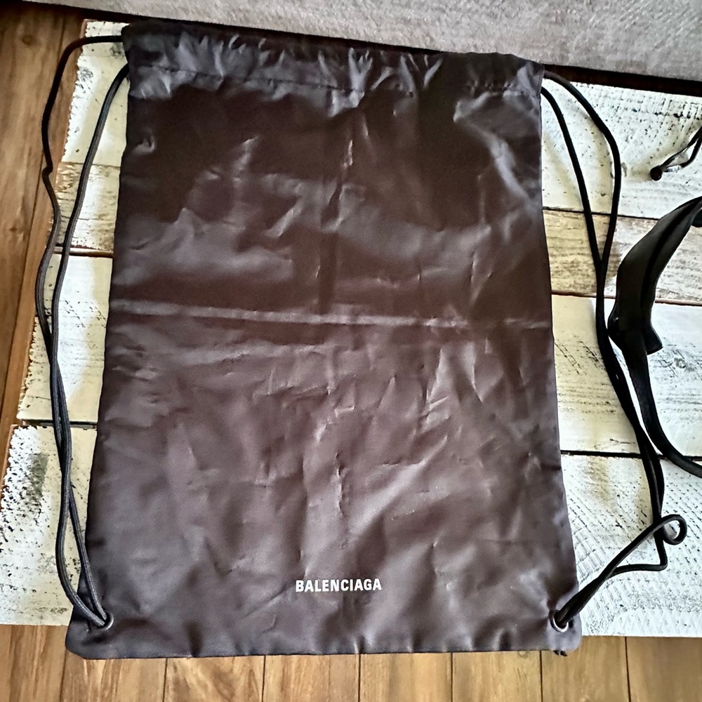 Balenciaga AUTHENTIC Black Mini Motocross Classic Pompon Bag - Picture 7 of 16